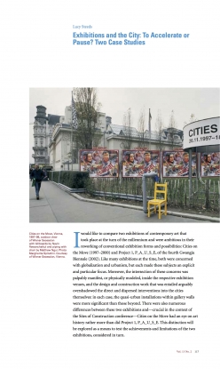 Exhibitions and the City: To Accelerate or Pause?
Two Case Studies