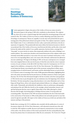Hauntings: Rereading the Goddess of Democracy