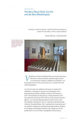 The New (New) Flesh: Cao Fei and the New Metallurgists