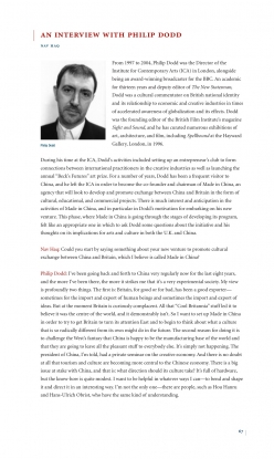 An Interview with Philip Dodd