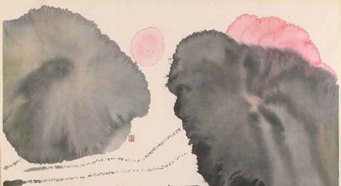 Chen Jialing - Two Pink Lotuses