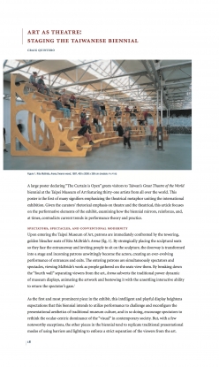 Art as Theatre: Staging the Taiwanese Biennial