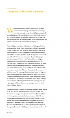 Li Songsong: Conflicts of the In-Between