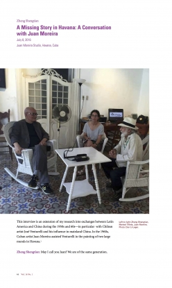 A Missing Story in Havana: A Conversation with Juan Moreira